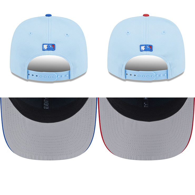 海外取寄 ニューエラ キャップ 9SEVENTY 2025 MLB FORTH OF JULY SNAPBACK CAP LIGHT BLUE NEW ERA