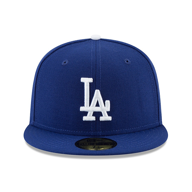 海外取寄 2025 ポストシーズンモデル ニューエラ キャップ 59FIFTY ロサンゼルス ドジャース MLB POSTSEASON AUTHENTIC COLLECTION FITTED CAP ROYAL