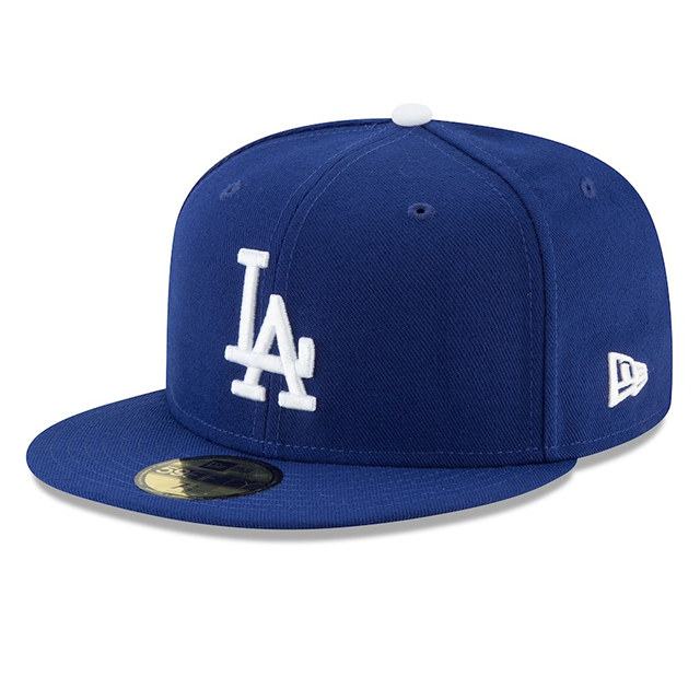 海外取寄 2025 ポストシーズンモデル ニューエラ キャップ 59FIFTY ロサンゼルス ドジャース MLB POSTSEASON AUTHENTIC COLLECTION FITTED CAP ROYAL
