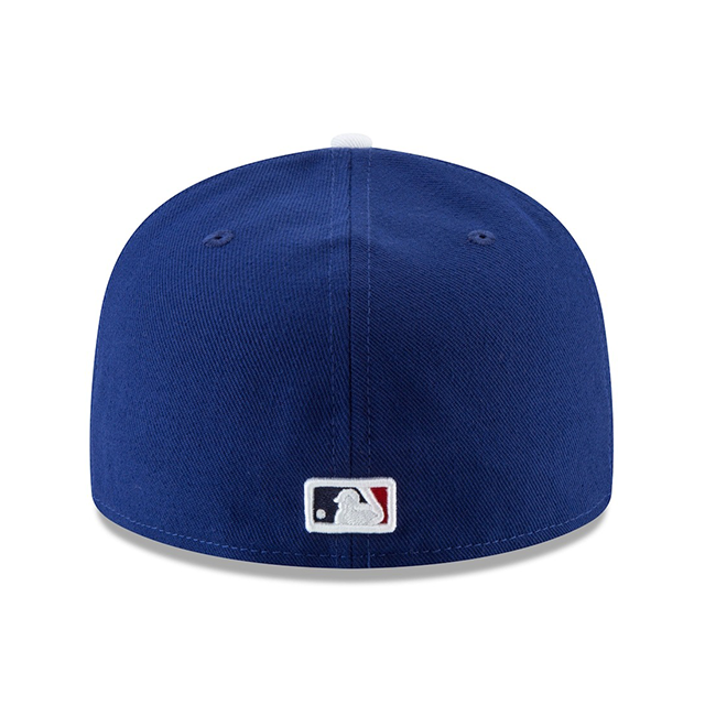 海外取寄 2025 ポストシーズンモデル ニューエラ キャップ 59FIFTY ロサンゼルス ドジャース MLB POSTSEASON AUTHENTIC COLLECTION FITTED CAP ROYAL