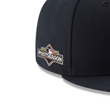海外取寄 2025 ポストシーズンモデル ニューエラ キャップ 59FIFTY シアトル マリナーズ MLB POSTSEASON AUTHENTIC COLLECTION FITTED CAP NAVY