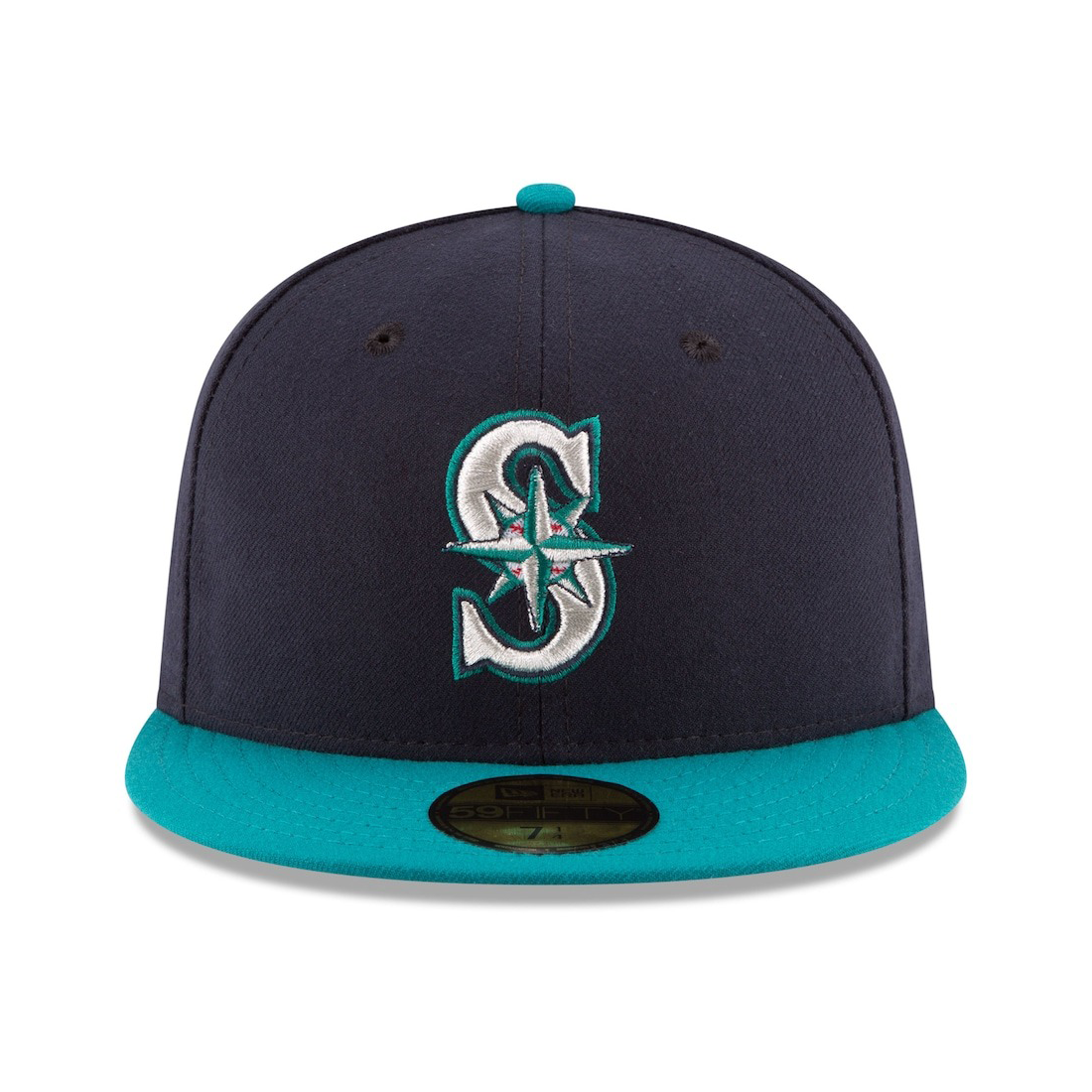 海外取寄 2025 ポストシーズンモデル ニューエラ キャップ 59FIFTY シアトル マリナーズ MLB POSTSEASON AUTHENTIC COLLECTION FITTED CAP NAVY TEAL