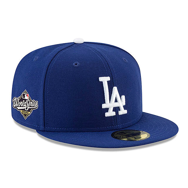 2025 ワールドシリーズモデル 海外取寄 ニューエラ キャップ 59FIFTY ロサンゼルス ドジャース MLB WORLD SERIES AUTHENTIC COLLECTION FITTED CAP ROYAL