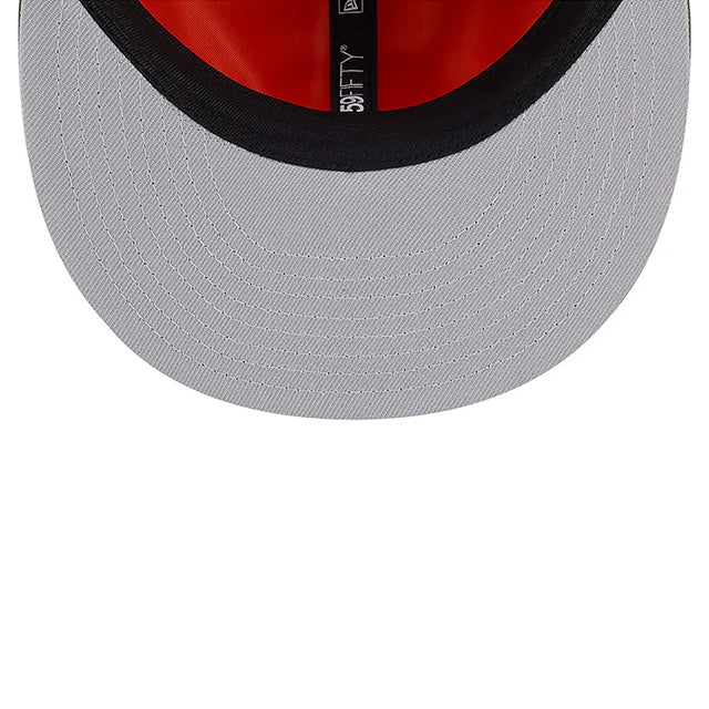 海外取寄 ニューエラ キャップ 59FIFTY ニューヨーク ヤンキース ALPHA INDUSTRIES DOGEAR FITTED CAP OLIVE