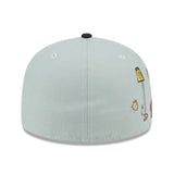 ニューエラ キャップ 59FIFTY ビーバス アンド バットヘッド COUCH FITTED CAP GREY-BLACK