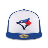 ニューエラ キャップ 海外取寄 59FIFTY トロント ブルージェイズ MLB ON-FIELD AUTHENTIC ALTERNATE-3 FITTED CAP WHITE ROYAL BLUE