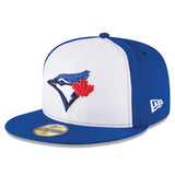 ニューエラ キャップ 海外取寄 59FIFTY トロント ブルージェイズ MLB ON-FIELD AUTHENTIC ALTERNATE-3 FITTED CAP WHITE ROYAL BLUE