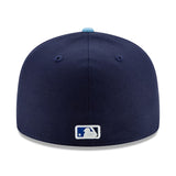 ニューエラ キャップ 海外取寄 59FIFTY トロント ブルージェイズMLB ON-FIELD AUTHENTIC ALTERNATE-4 FITTED CAP NAVY LIGHT BLUE