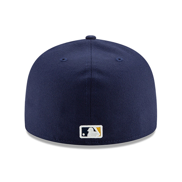ニューエラ キャップ 59FIFTY ミルウォーキー ブルワーズ MLB ON-FIELD AUTHENTIC HOME FITTED CAP NAVY