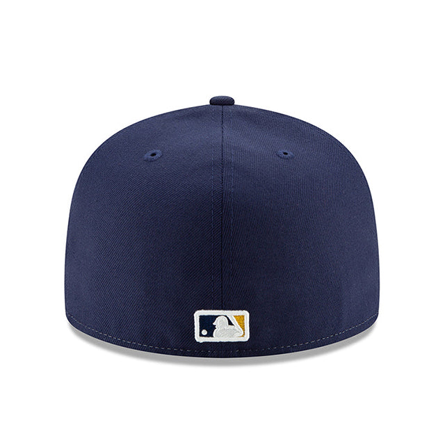 ニューエラ キャップ 59FIFTY ミルウォーキー ブルワーズ MLB ON-FIELD AUTHENTIC ALTERNATE FITTED CAP GOLD NAVY