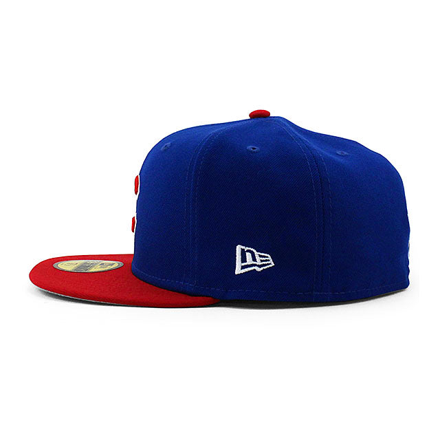 ニューエラ キャップ 59FIFTY シカゴ カブス リリカルレモネード MLB FITTED CAP BLUE