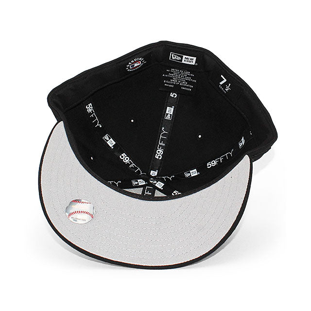 BRICKS & WOODコラボ ニューエラ キャップ 59FIFTY ロサンゼルス ドジャース MLB FITTED CAP BLACK