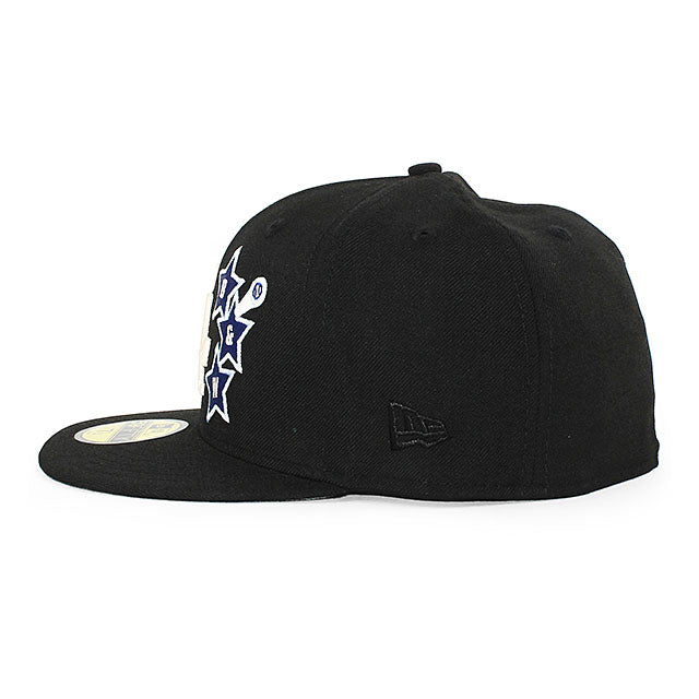BRICKS & WOODコラボ ニューエラ キャップ 59FIFTY ロサンゼルス ドジャース MLB FITTED CAP BLACK