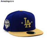 2026 ゴールドコレクション ニューエラ キャップ 59FIFTY ロサンゼルス ドジャース 2026 MLB GOLD COLLECTION FITTED CAP ROYAL