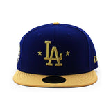 2026 ゴールドコレクション ニューエラ キャップ 59FIFTY ロサンゼルス ドジャース 2026 MLB GOLD COLLECTION FITTED CAP ROYAL