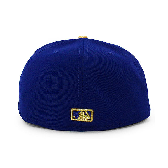 2026 ゴールドコレクション ニューエラ キャップ 59FIFTY ロサンゼルス ドジャース 2026 MLB GOLD COLLECTION FITTED CAP ROYAL