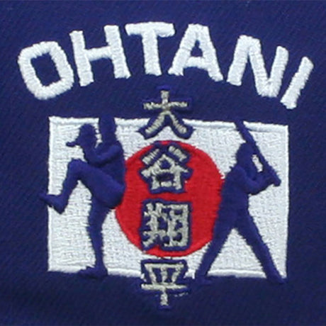 大谷翔平モデル ニューエラ 59FIFTY ロサンゼルス ドジャース MLB SHOHEI OHTANI SIDE FLAG FITTED CAP ROYAL BLUE