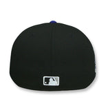 大谷翔平モデル ニューエラ 59FIFTY ロサンゼルス ドジャース MLB SHOHEI OHTANI ARCH FITTED CAP BLACK-ROYAL BLUE