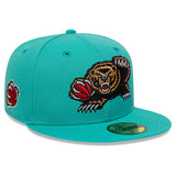 ニューエラ キャップ 59FIFTY メンフィス グリズリーズ 2024-25 CLASSIC EDITION JERSEY HOOK FITTED CAP TEAL