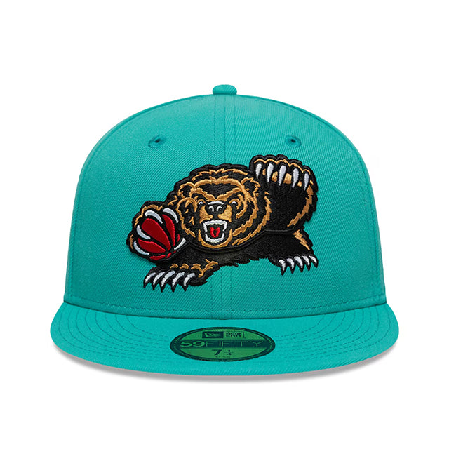 ニューエラ キャップ 59FIFTY メンフィス グリズリーズ 2024-25 CLASSIC EDITION JERSEY HOOK FITTED CAP TEAL