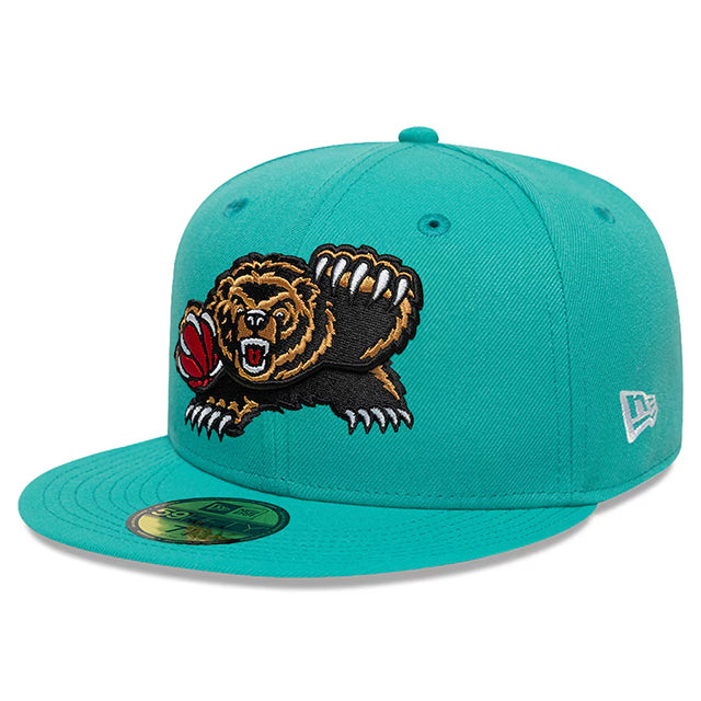 ニューエラ キャップ 59FIFTY メンフィス グリズリーズ 2024-25 CLASSIC EDITION JERSEY HOOK FITTED CAP TEAL