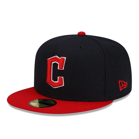 ニューエラ キャップ 59FIFTY クリーブランド ガーディアンズ MLB ON-FIELD AUTHENTIC HOME FITTED CAP NAVY RED