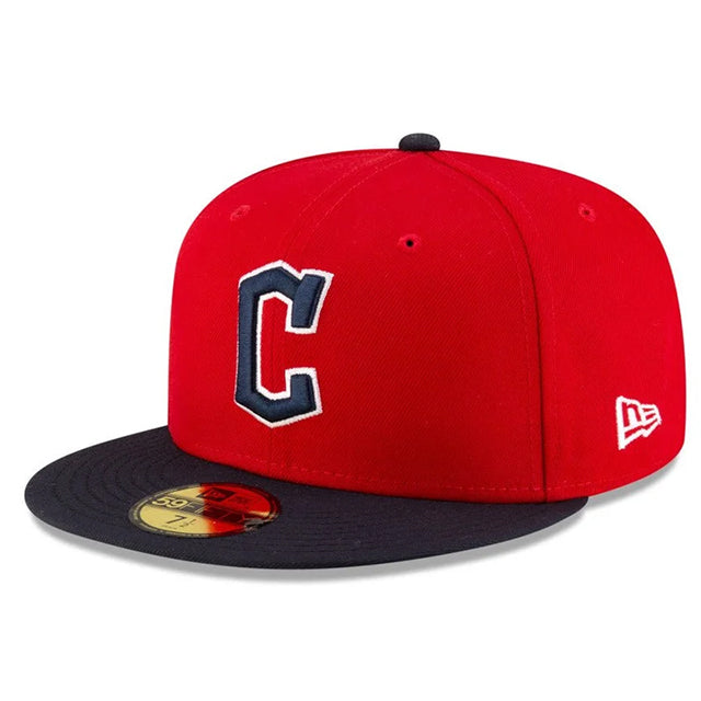 ニューエラ キャップ 59FIFTY クリーブランド ガーディアンズ MLB ON-FIELD AUTHENTIC HOME2 FITTED CAP RED NAVY