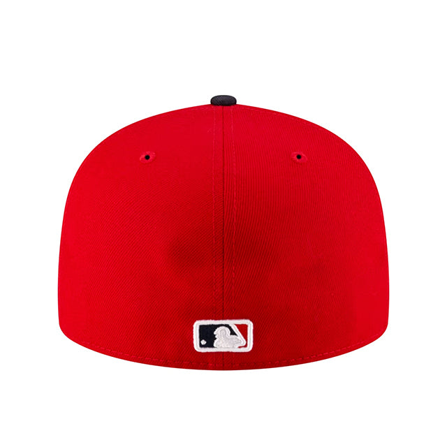 ニューエラ キャップ 59FIFTY クリーブランド ガーディアンズ MLB ON-FIELD AUTHENTIC HOME2 FITTED CAP RED NAVY