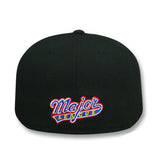 ニューエラ 59FIFTY 映画 メジャーリーグ JOBUS RUM FITTED CAP BLACK
