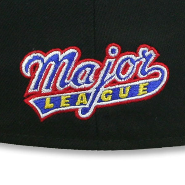 ニューエラ 59FIFTY 映画 メジャーリーグ JOBUS RUM FITTED CAP BLACK