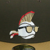 ニューエラ 59FIFTY 映画 メジャーリーグ WILD THING FITTED CAP BROWN-WHEAT
