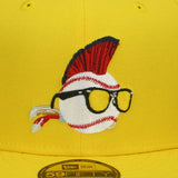 ニューエラ 59FIFTY 映画 メジャーリーグ WILD THING FITTED CAP YELLOW