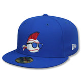 ニューエラ 59FIFTY 映画 メジャーリーグ WILD THING FITTED CAP ROYAL BLUE