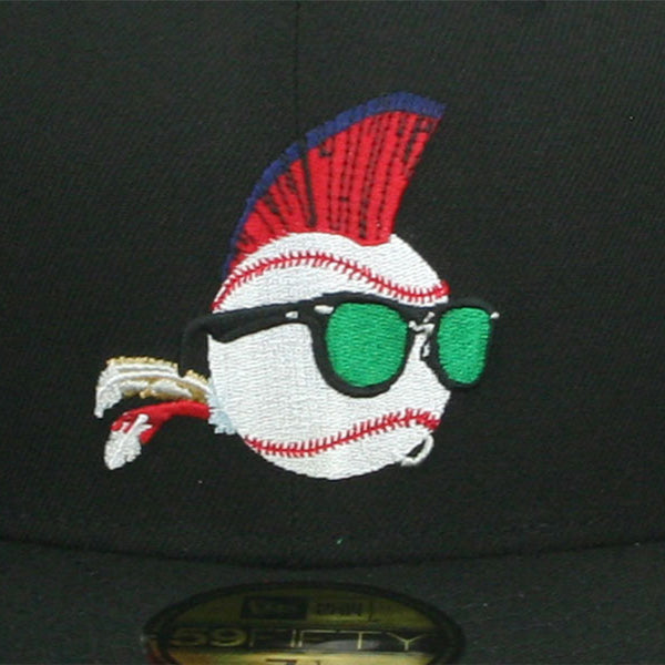 ニューエラ 59FIFTY 映画 メジャーリーグ WILD THING FITTED CAP BLACK