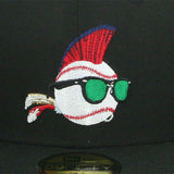 ニューエラ 59FIFTY 映画 メジャーリーグ WILD THING FITTED CAP BLACK