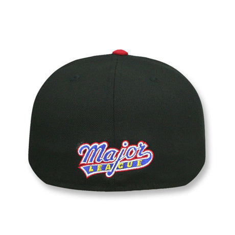 ニューエラ 59FIFTY 映画 メジャーリーグ WILD THING FITTED CAP BLACK-RED