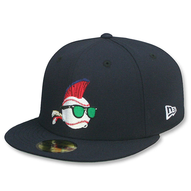 ニューエラ 59FIFTY 映画 メジャーリーグ WILD THING FITTED CAP NAVY