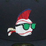 ニューエラ 59FIFTY 映画 メジャーリーグ WILD THING FITTED CAP NAVY