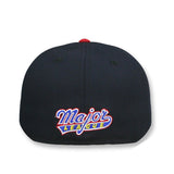 ニューエラ 59FIFTY 映画 メジャーリーグ WILD THING FITTED CAP NAVY-RED