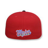 ニューエラ 59FIFTY 映画 メジャーリーグ WILD THING FITTED CAP RED-NAVY