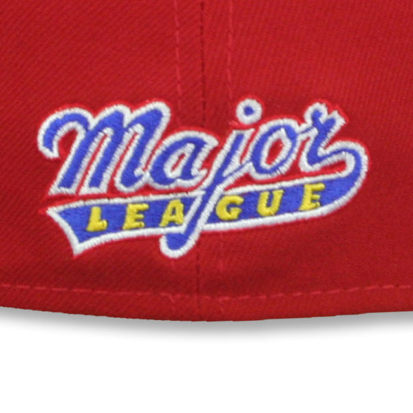 ニューエラ 59FIFTY 映画 メジャーリーグ WILD THING FITTED CAP RED-NAVY