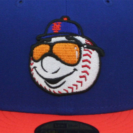 シティコネクト ニューエラ キャップ 59FIFTY ニューヨーク メッツ MLB SHADES MR MET FITTED CAP ROYAL BLUE-ORANGE
