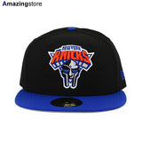 MF DOOMコラボ ニューエラ キャップ 59FIFTY ニューヨーク ニックス NBA FITTED CAP BLACK