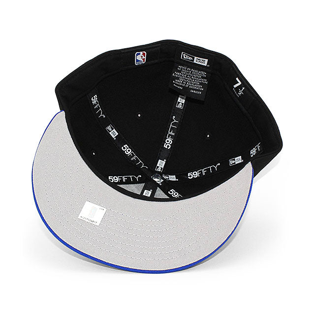 MF DOOMコラボ ニューエラ キャップ 59FIFTY ニューヨーク ニックス NBA FITTED CAP BLACK