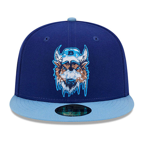 ニューエラ キャップ 59FIFTY バッファロー バイソンズ MiLB MARVEL DEFENDERS FITTED CAP BLUE