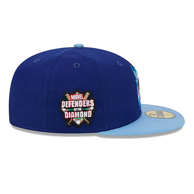 ニューエラ キャップ 59FIFTY バッファロー バイソンズ MiLB MARVEL DEFENDERS FITTED CAP BLUE