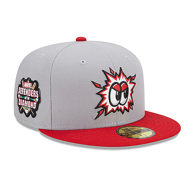 ニューエラ キャップ 59FIFTY チャタヌーガ ルックアウツ MiLB MARVEL DEFENDERS FITTED CAP GRAY