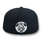 アーロン ジャッジモデル ニューエラ キャップ 59FIFTY ニューヨーク ヤンキース JUDGE PINSTRIPE ALL RISE BACK FITTED CAP NAVY