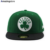 ニューエラ キャップ 59FIFTY ボストン セルティックス NBA TEAM BASIC FITTED CAP GREEN