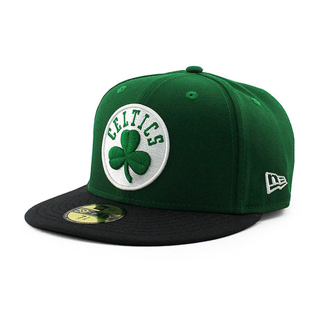 ニューエラ キャップ 59FIFTY ボストン セルティックス NBA TEAM BASIC FITTED CAP GREEN
